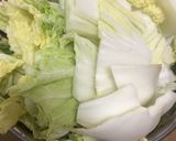 白菜と肉団子のスープ 土鍋煮も美味しい作り方1写真