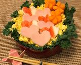 バレンタインに♡ハートのチラシ寿司作り方12写真
