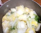 白菜たっぷり！鶏モモで無水鍋作り方2写真