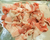 簡単。豚バラ肉のさっぱり生姜焼き丼☆彡作り方2写真