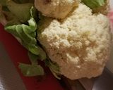 カリフローレのペペロンチーノ炒め作り方1写真