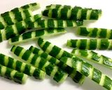 簡単☘️ピーラーできゅうりの飾り切り作り方3写真