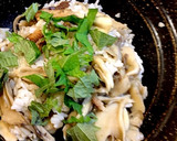 節約簡単、イワシとマイタケまぜまぜご飯作り方4写真