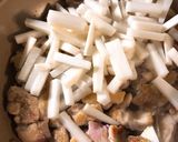 大根と鶏モモの味噌炒め作り方6写真