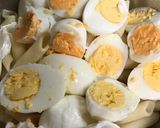 ごろごろ卵とチーズのペンネサラダ作り方3写真