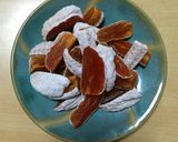超簡単☆意外においしい珍しい干し柿チョコ作り方1写真