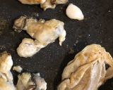 牡蠣と椎茸の和風なタルティーヌ作り方3写真