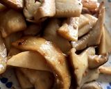 簡単！ジューシー！エリンギバター醤油♡作り方4写真