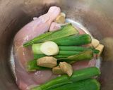 脂質制限RAP食！鶏白湯ら〜めん作り方2写真