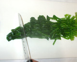 ほうれん草とツナ味噌ソース♪簡単作り方4写真