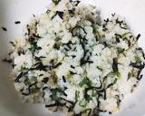 おかずおにぎり！塩昆布とシソの混ぜ込み♪作り方3写真