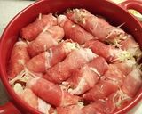 豚肉のキャベツ巻き　餅クリーム煮作り方12写真