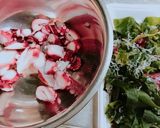 超簡単！たことお刺身わかめの酢の物作り方1写真