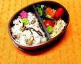 節分 福豆 塩昆布の炊き込み御飯作り方8写真