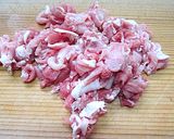 ❖豚小間とキャベツの香味ペースト炒め❖作り方1写真