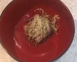 じゅんさいととろろ昆布のお吸い物作り方2写真