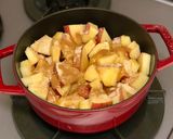 Apple filling 林檎蜂蜜煮作り方2写真
