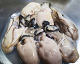牡蠣のジョン(韓国牡蠣入り卵焼き)作り方3写真