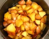 Apple filling 林檎蜂蜜煮作り方5写真