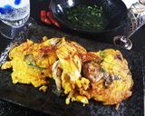 牡蠣のジョン(韓国牡蠣入り卵焼き)作り方9写真