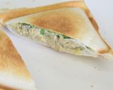 ねぎとサバのホットサンド作り方5写真