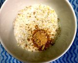 【離乳食】バナナきな粉オートミール作り方1写真