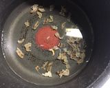 貝ひものあごだしかきたま汁作り方4写真