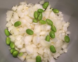 たまねぎと枝豆のコンソメスープ作り方2写真
