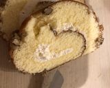 甘すぎロールケーキをチョコケーキに♪作り方2写真