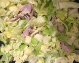 キャベツとベーコンの野菜炒め作り方3写真