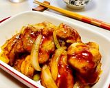 とろっと絡んで旨い♡甘酢照り焼きチキン作り方5写真