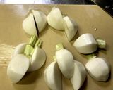 電子レンジでカブの鶏あんかけ作り方3写真
