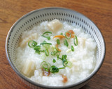 ホタテと干し海老の中華粥作り方4写真