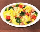 ブロッコリーとチキンのタルタルグラタン作り方3写真