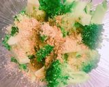 超簡単！お弁当にブロッコリーの胡麻醤油作り方3写真