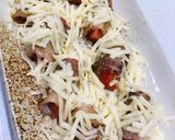 トマ豚ガーリックチーズ作り方5写真