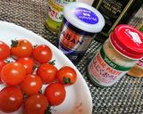 簡単1分！サッパリ【ミニトマトのマリネ】作り方1写真