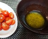 簡単1分！サッパリ【ミニトマトのマリネ】作り方2写真