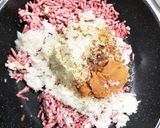 丸めないハンバーグ(びっくり風)作り方1写真