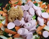 イロガワリ等・天然キノコ4種の野菜炒め作り方14写真