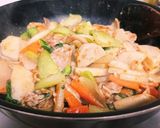 豚肉と色々野菜のだしカレー炒め作り方4写真