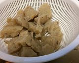 牛すじ辛味噌煮込み。作り方4写真