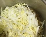 白菜と、切り干し大根と豚肉のシチュー作り方3写真