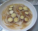 ●さつま芋と玉ねぎのそぼろ餡かけ●作り方2写真