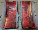 チョコと苺の３色マーブルパウンドケーキ作り方15写真