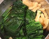 ほうれん草とおあげの炊いたん作り方7写真