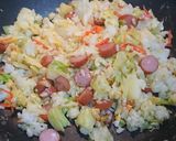 香りもいい☺️ゆず塩野菜炒め炒飯作り方4写真