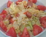 香りもいい☺️ゆず塩野菜炒め炒飯作り方5写真
