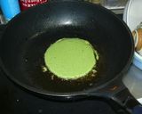 HMで簡単！抹茶風味の和風小豆パンケーキ作り方3写真