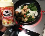 帆立とほうれん草の味噌クリームパスタ作り方3写真